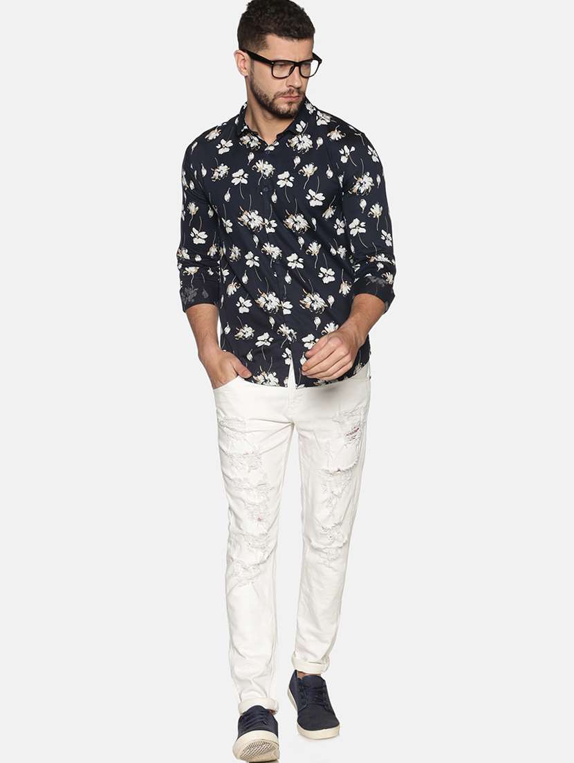 mens florals casual shirt - 17646715 -  Standard Image - 3