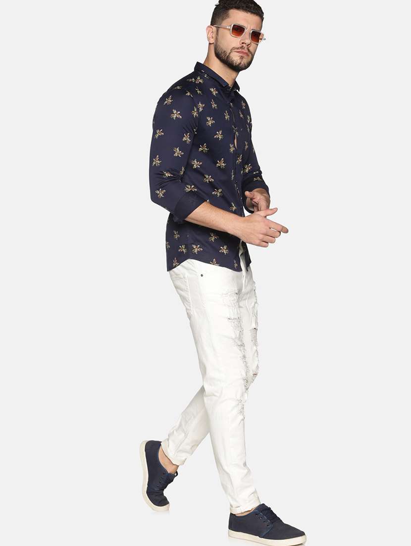mens florals casual shirt - 17646716 -  Standard Image - 3