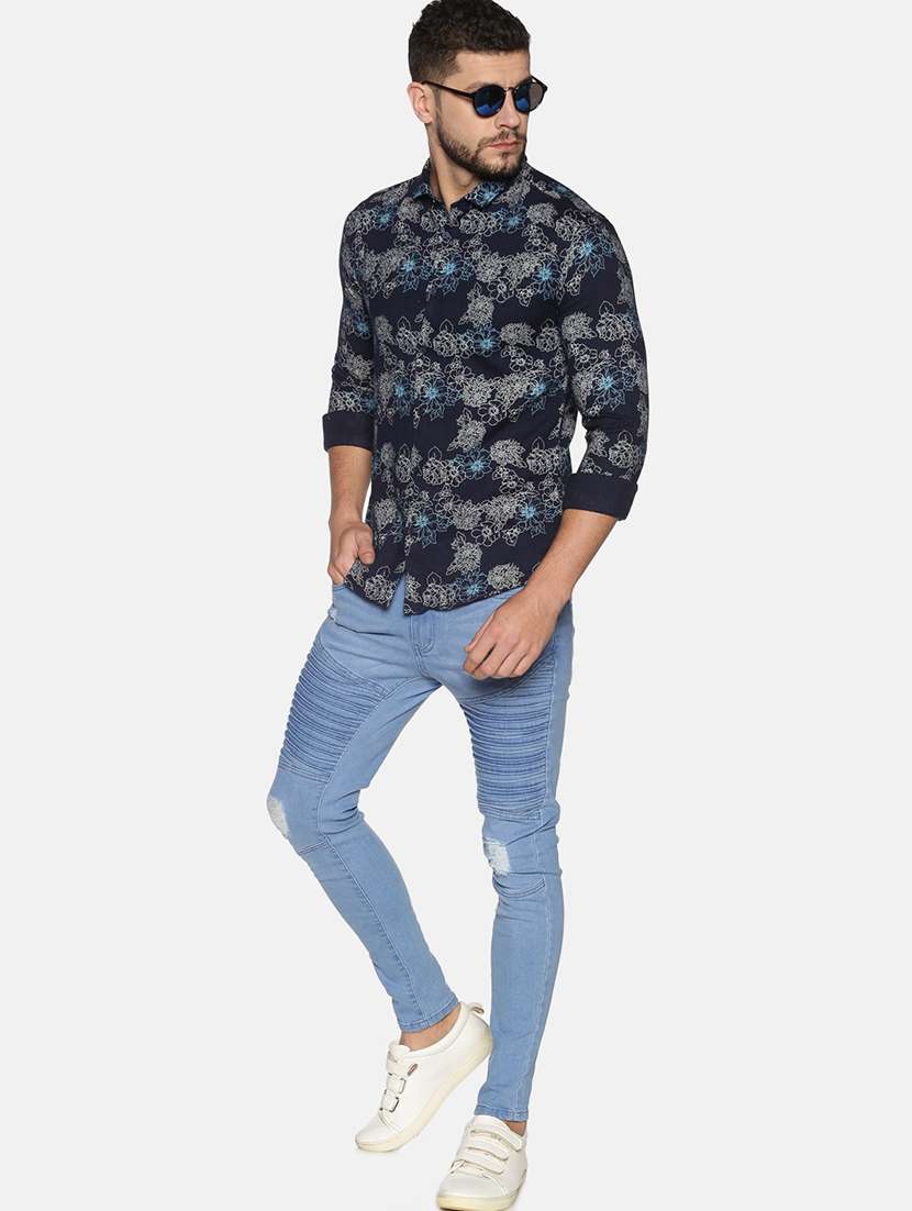 mens florals casual shirt - 17646718 -  Standard Image - 3