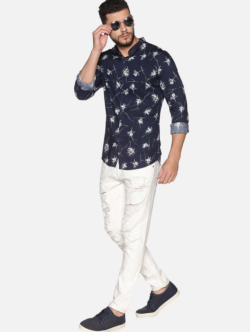 mens florals casual shirt - 17646719 -  Standard Image - 3