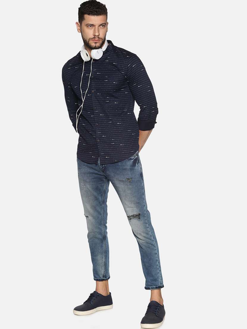 mens typography casual shirt - 17646739 -  Standard Image - 3