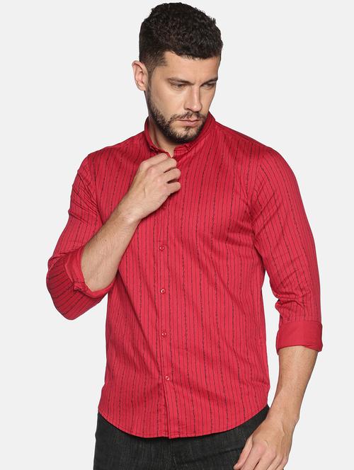 mens stripes casual shirt - 17646753 - Standard Image - 0