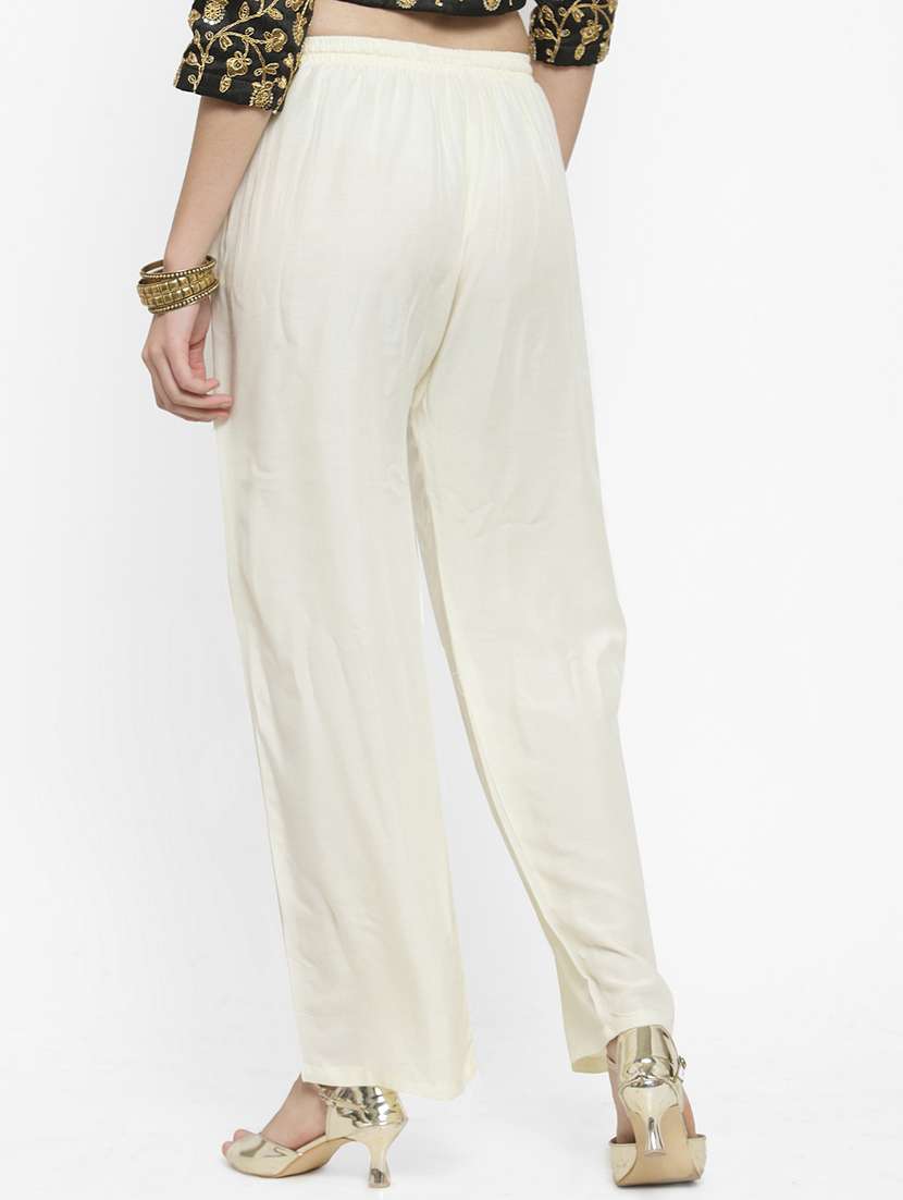 pack of 3 solid palazzo - 17649123 -  Standard Image - 3