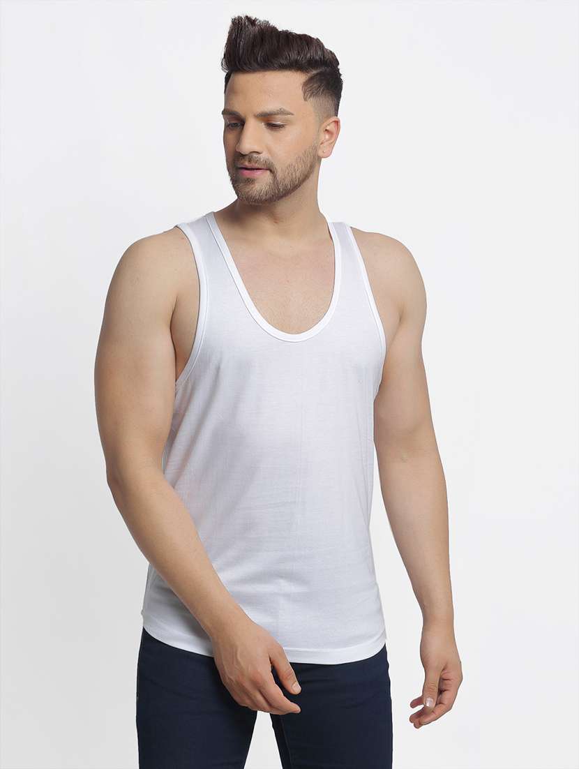 set of 2 multi colored solid vest - 17649256 -  Standard Image - 3