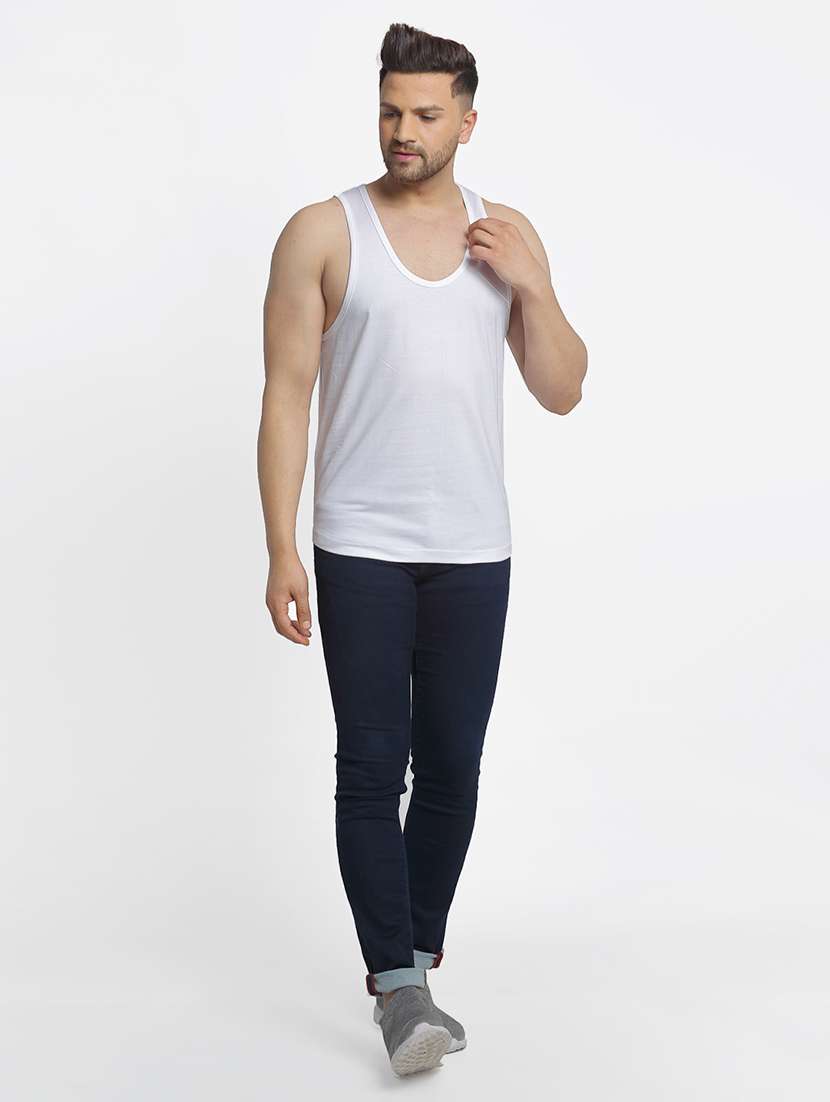 set of 2 multi colored solid vest - 17649256 -  Standard Image - 5