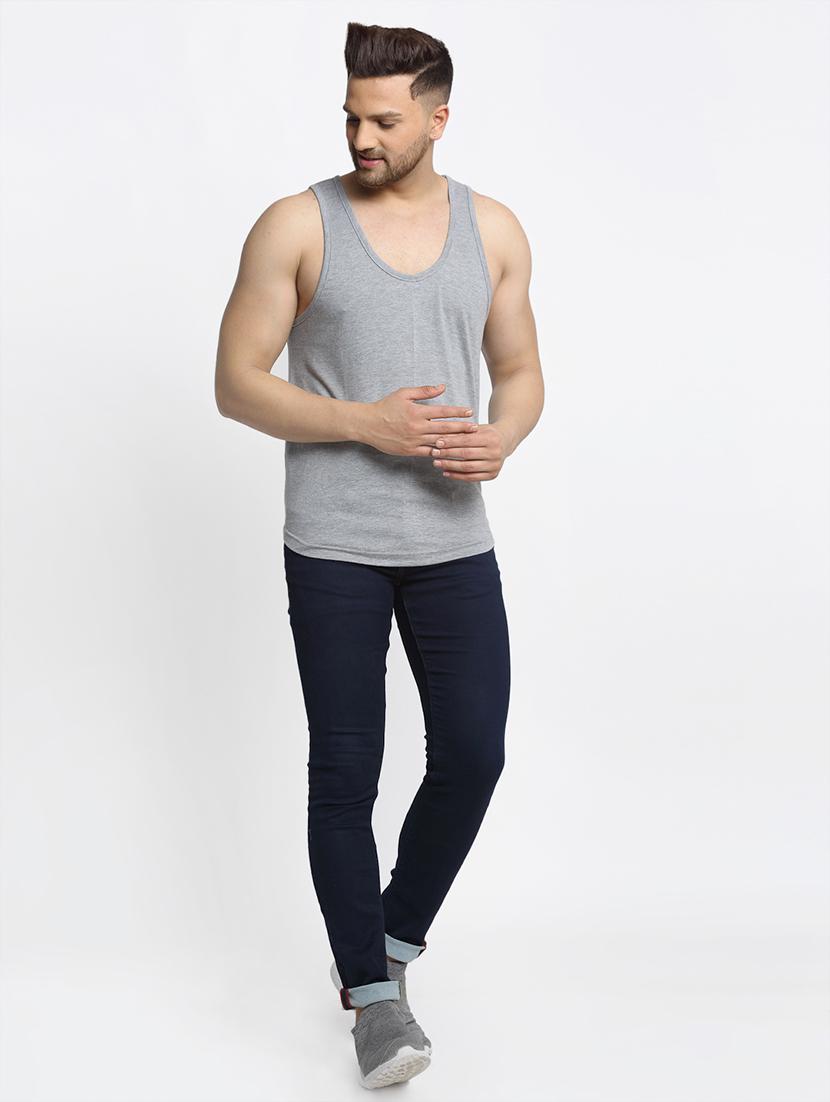 set of 2 multi colored solid vest - 17649270 - Standard Image - 5