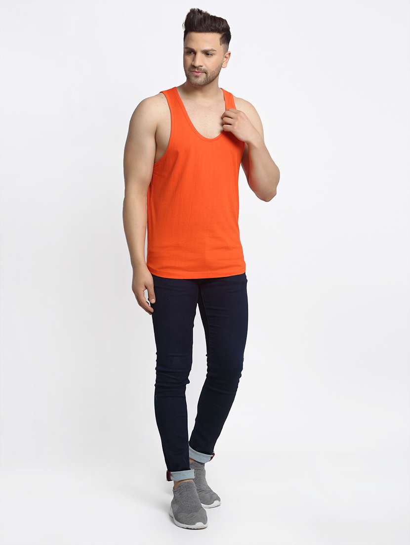 set of 2 multi colored solid vest - 17649302 -  Standard Image - 5