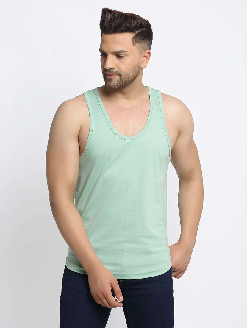 set of 2 multi colored solid vest - 17649322 -  Standard Image - 3