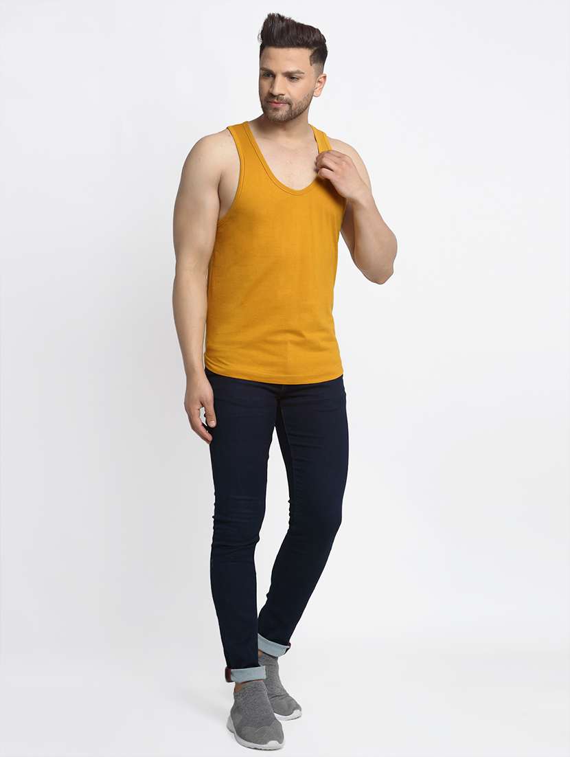 set of 2 multi colored solid vest - 17649322 -  Standard Image - 5