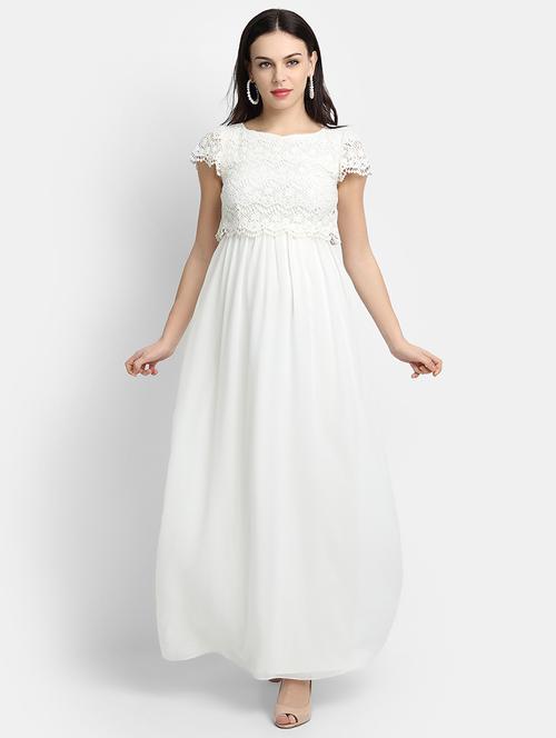 women's fit & flare maxi dress - 17651652 -  Standard Image - 0
