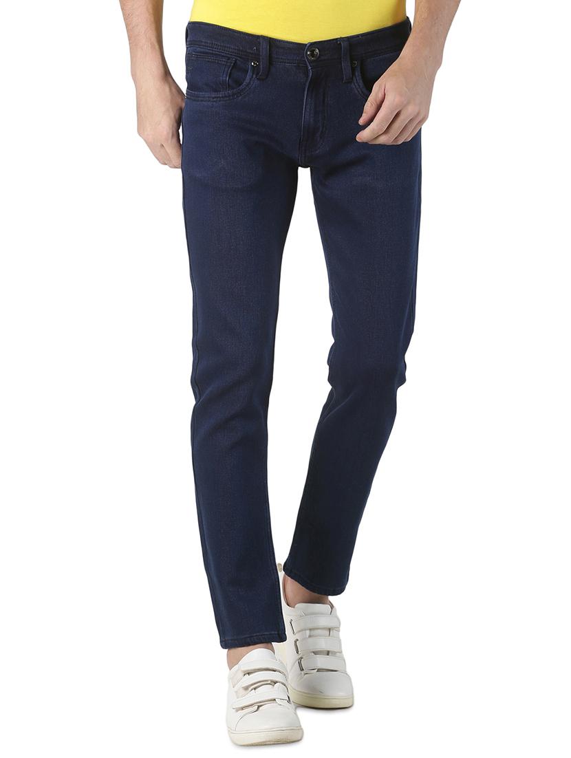 mens slim fit plain jeans