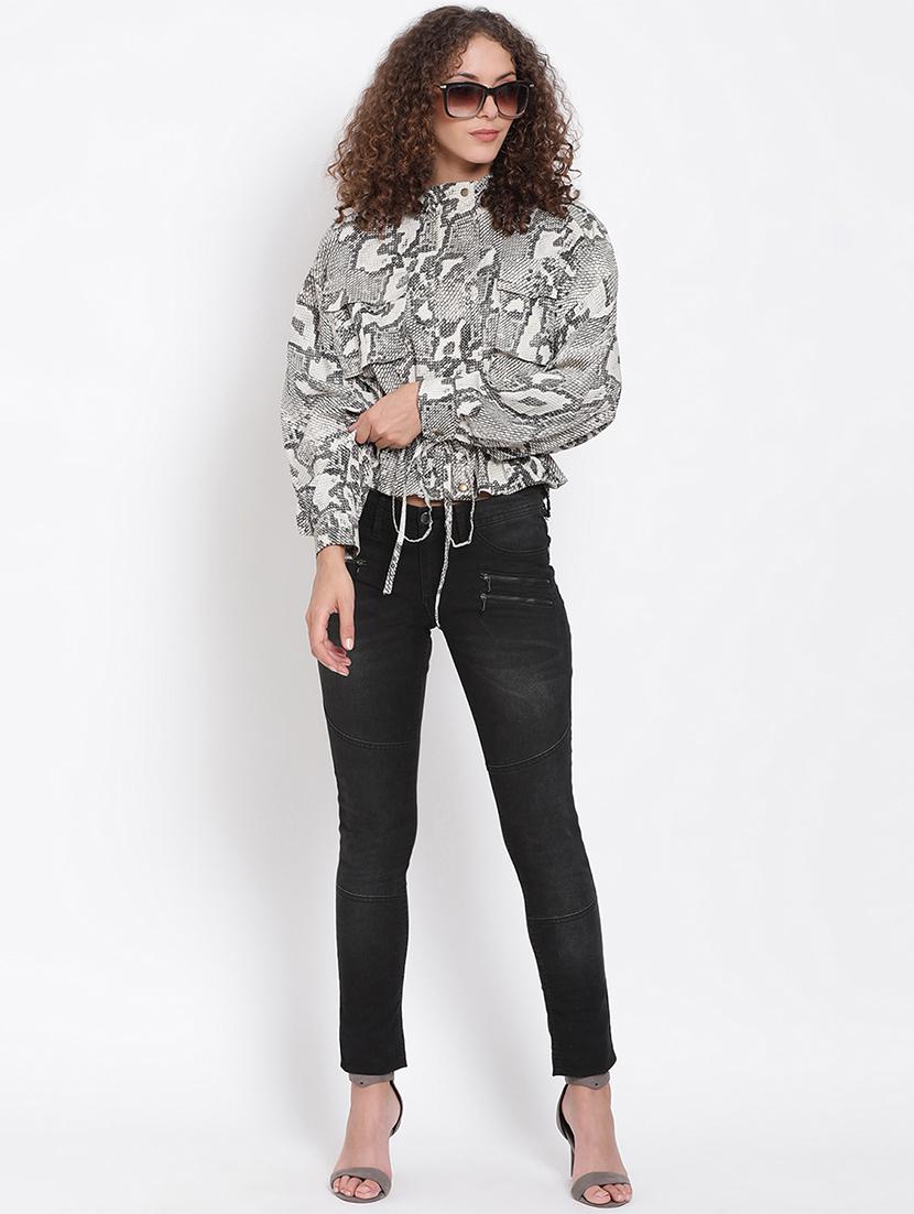 animal print summer jacket - 17655715 - Standard Image - 3