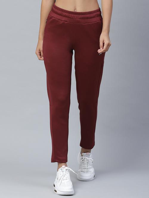 high rise ankle solid track pants  - 17655774 -  Standard Image - 0