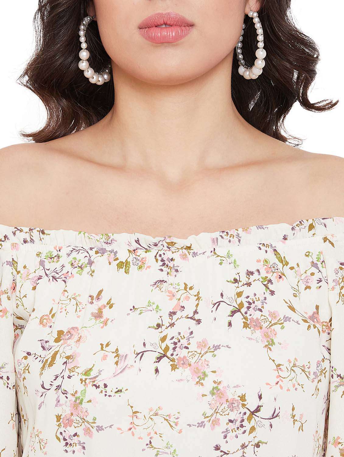 women's tiered dress floral dress - 17661207 - Standard Image - 5