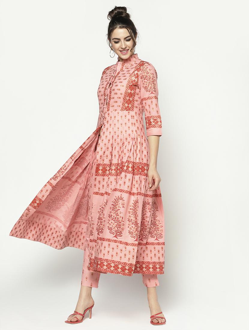 printed kurta pant set - 17661269 - Standard Image - 3