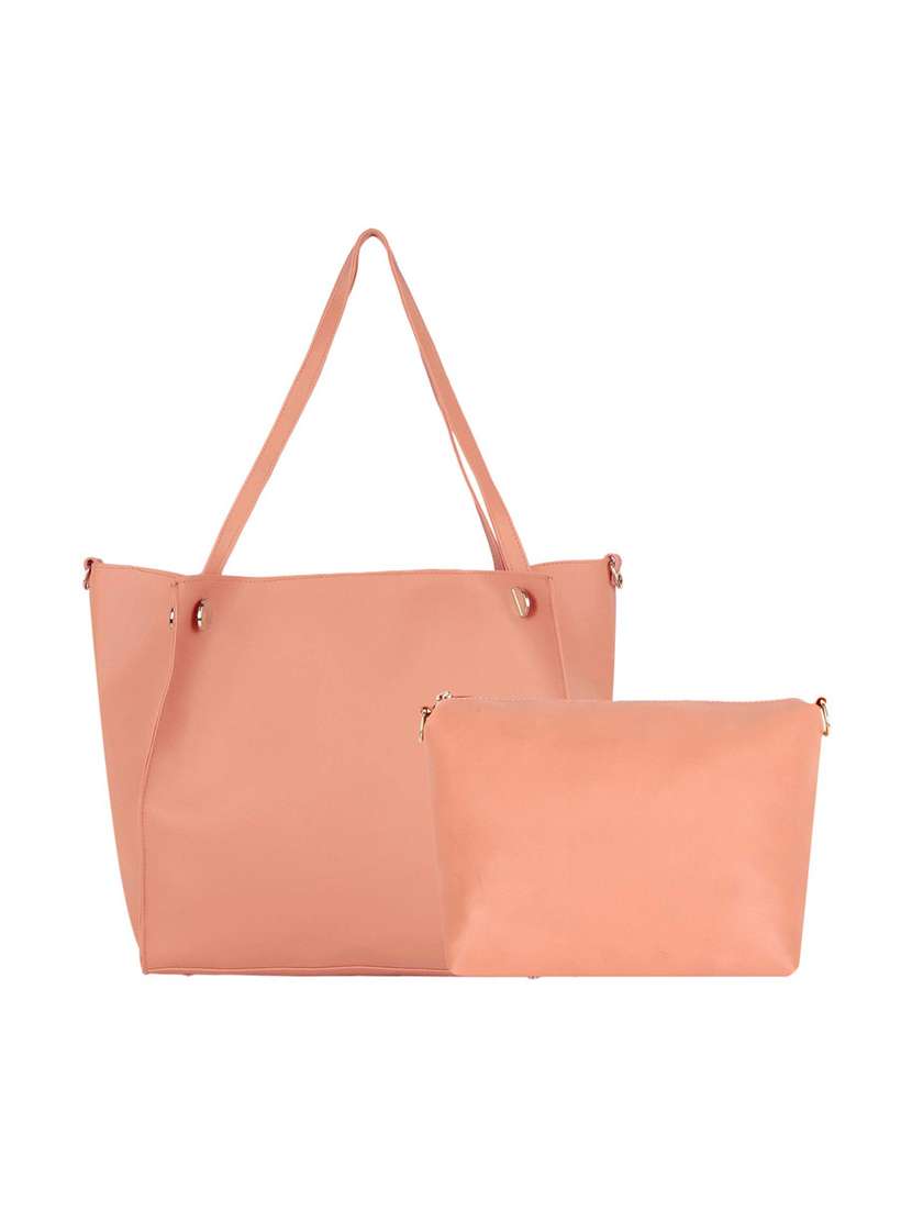 orange leatherette (pu) handbag - 17662124 - Zoom Image - 0