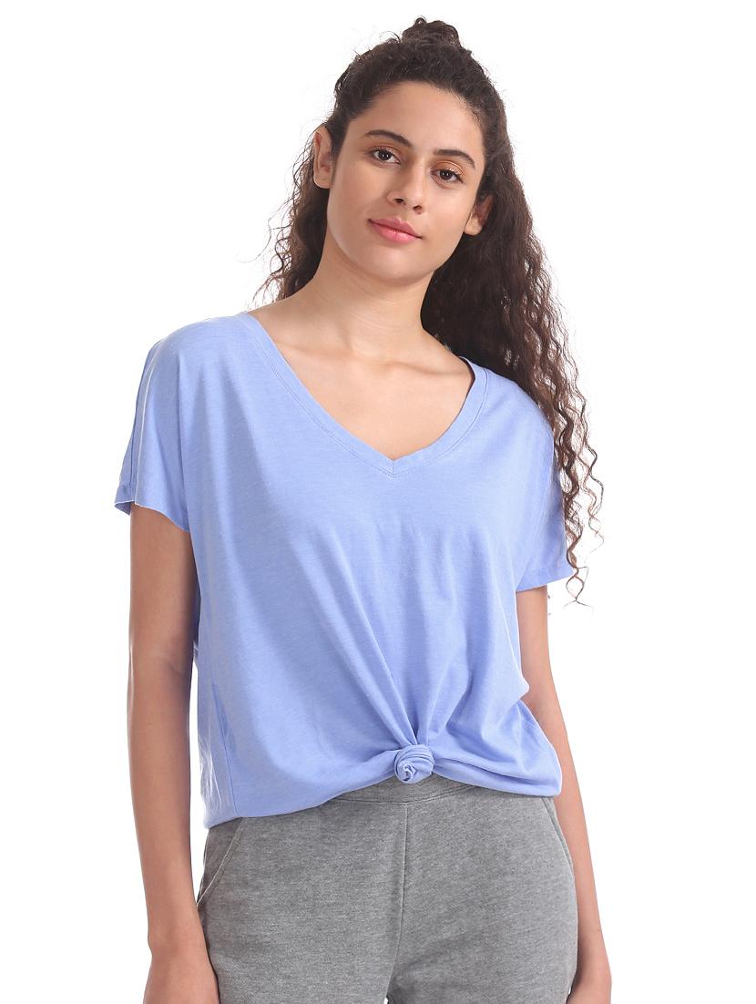 tie front regular top - 17663080 - Zoom Image - 0