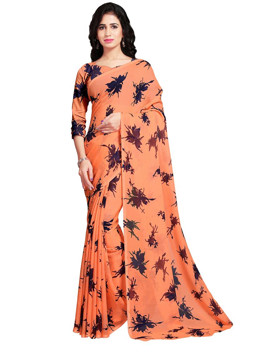 set of 2pcs combos saree - 17664459 - Standard Image - 3