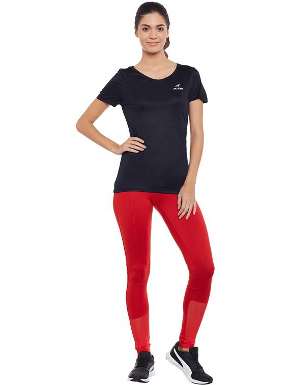 high rise sports legging - 17664646 - Standard Image - 3