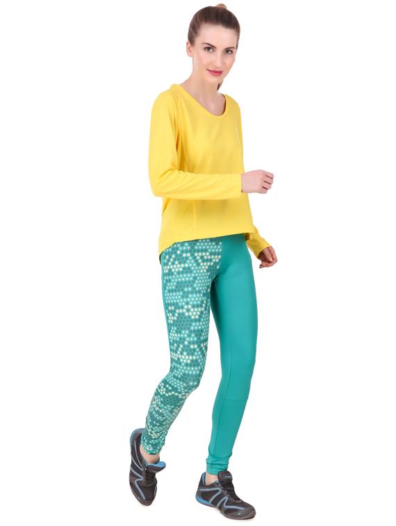 high rise sports legging - 17664648 - Standard Image - 3