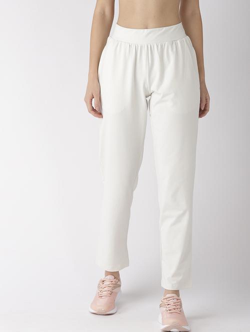 high rise solid track pants  - 17664756 -  Standard Image - 0