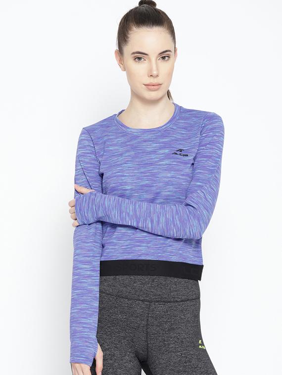 purple polyester regular tshirt