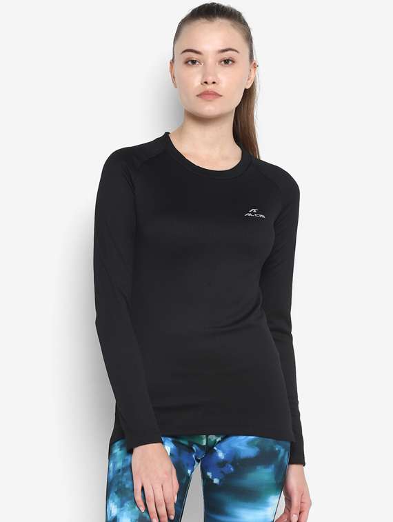 black polyester regular tshirt