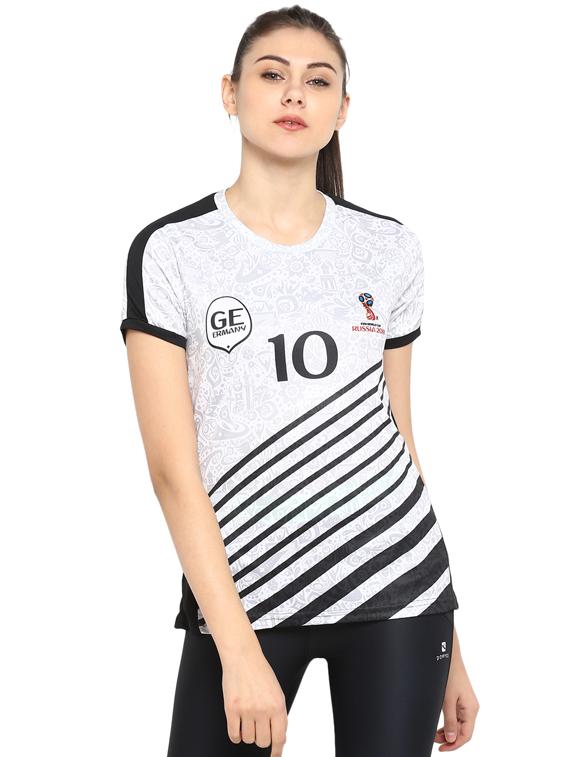 white polyester regular tshirt - 17664835 - Zoom Image - 0