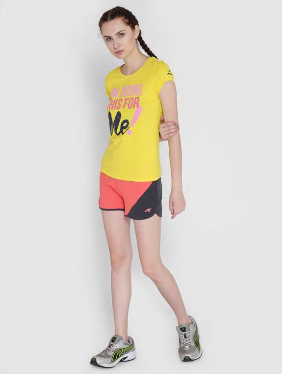 yellow cotton regular top - 17664838 - Standard Image - 3