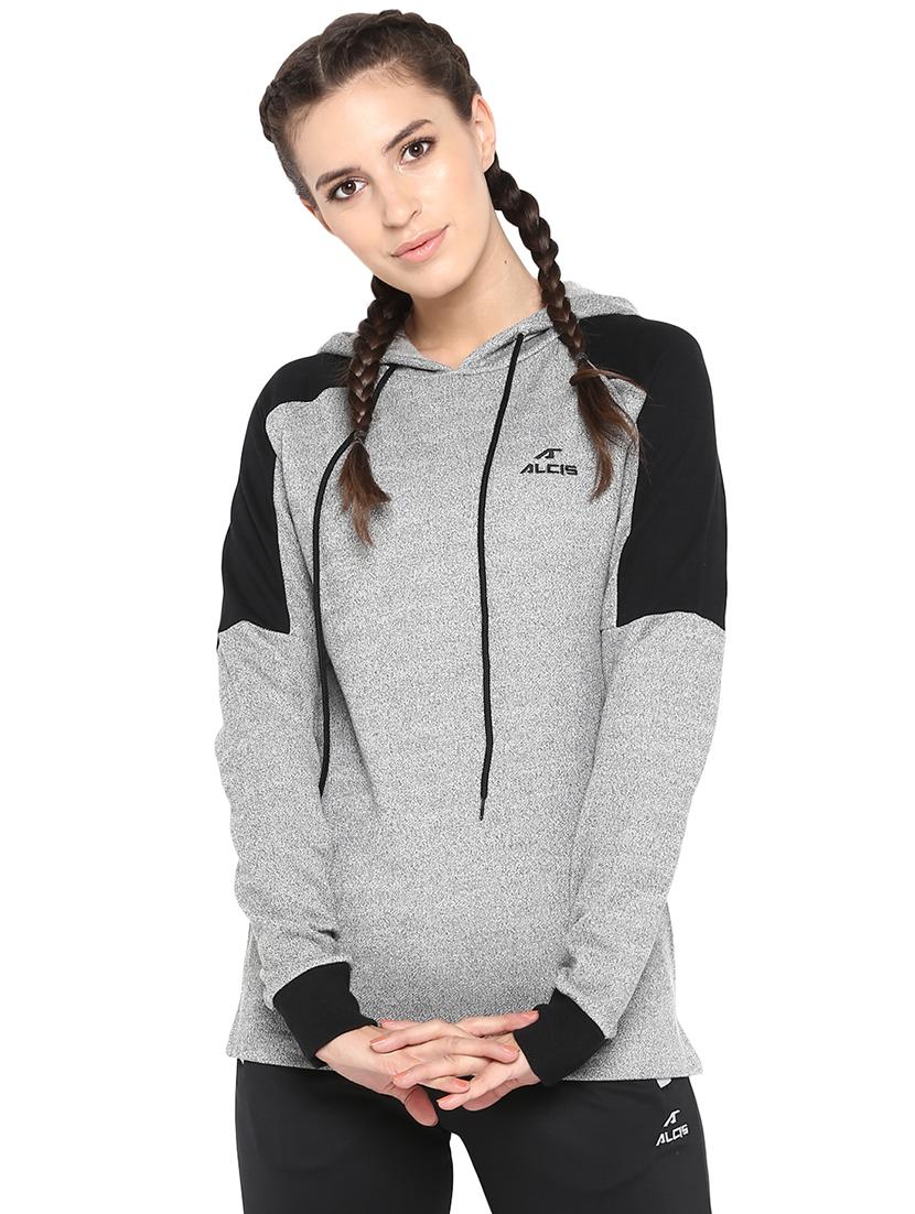 grey cotton sweatshirt - 17664858 -  Zoom Image - 0