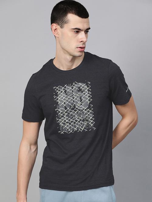 black printed t-shirt - 17664989 - Standard Image - 0