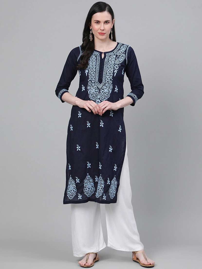 women's straight kurta - 17665892 -  Zoom Image - 0