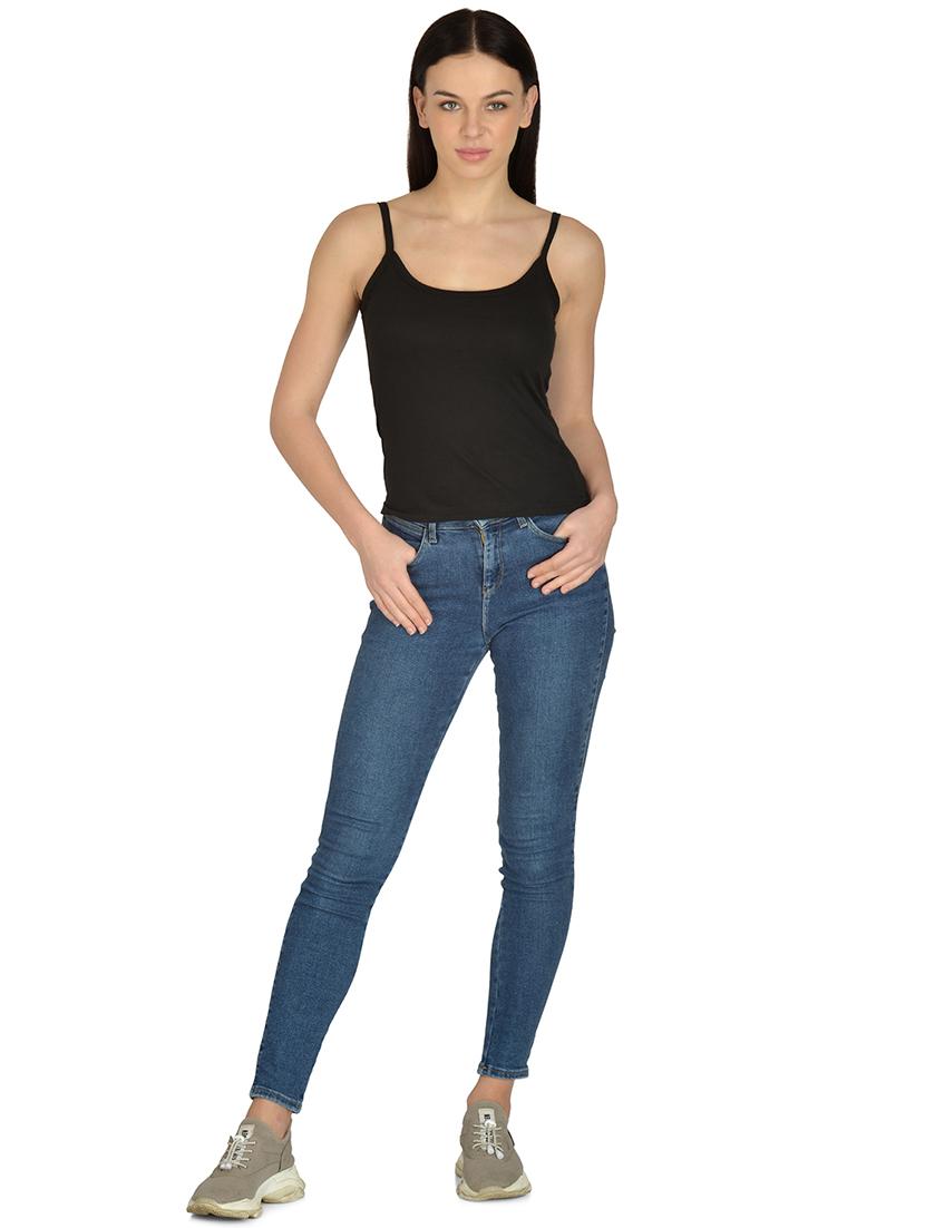 black cotton camisole - 17665934 - Standard Image - 3