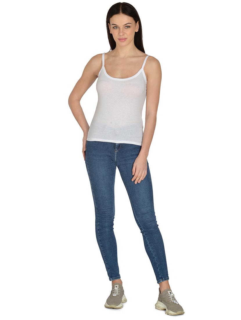 white cotton camisole - 17665944 - Standard Image - 3