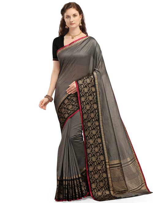self design woven saree - 17666007 -  Standard Image - 0