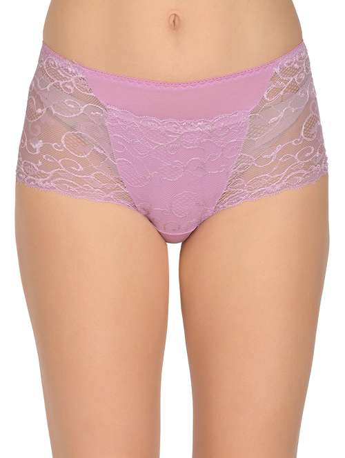 purple solid hipster panty - 17666123 -  Standard Image - 0
