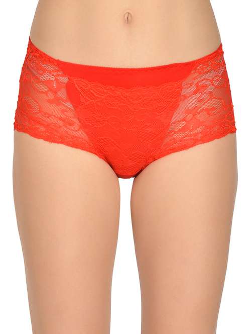 red solid hipster panty - 17666124 -  Standard Image - 0