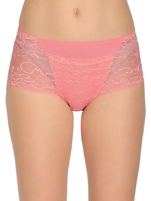 pink solid hipster panty - 17666126 -  Standard Image - 0