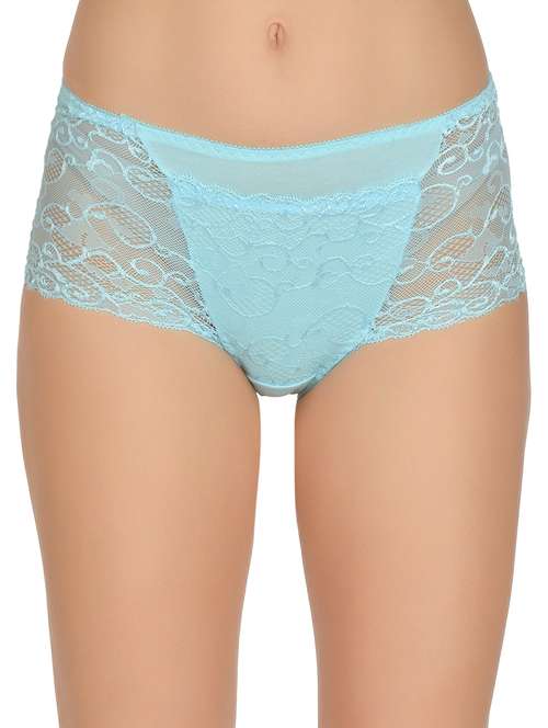 blue solid hipster panty - 17666130 -  Standard Image - 0