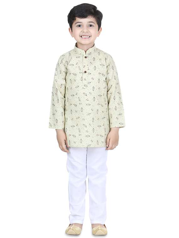 printed kurta pyjama set  - 17667904 -  Zoom Image - 0