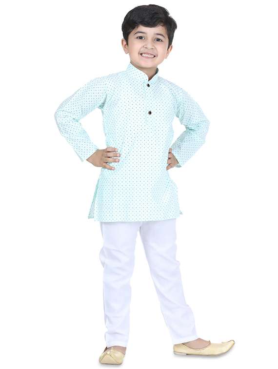 printed kurta pyjama set  - 17667908 -  Zoom Image - 0
