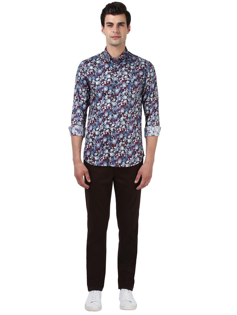 black printed casual shirt - 17669858 - Standard Image - 3