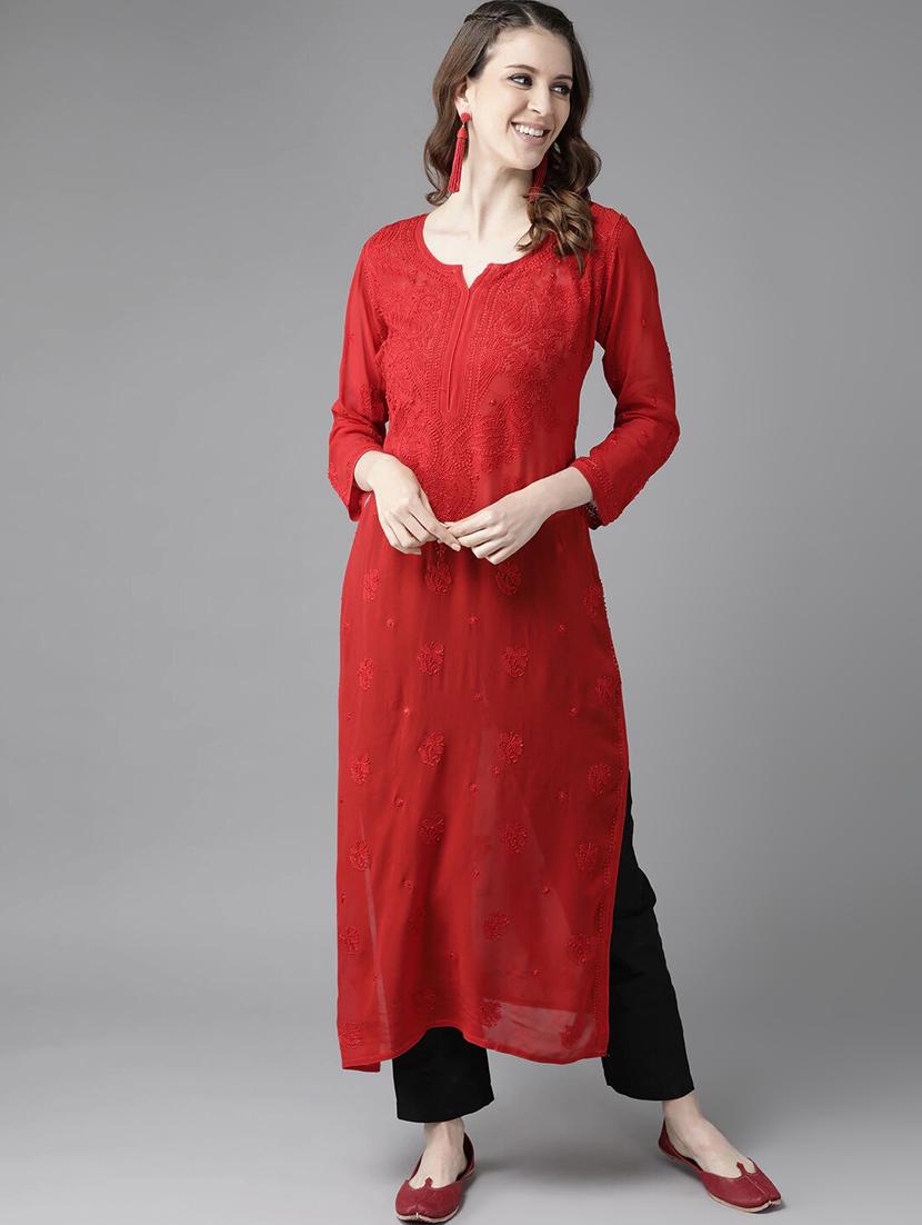 women's straight kurta - 17671433 -  Zoom Image - 0