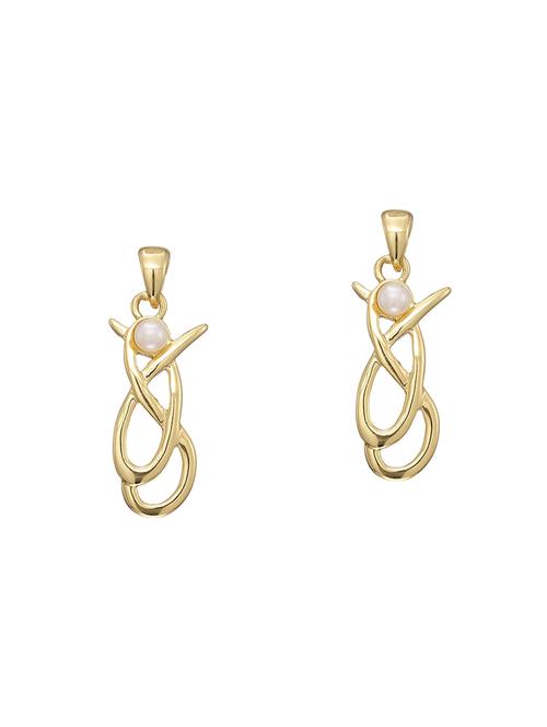 gold metal pendant - 17676484 -  Standard Image - 0