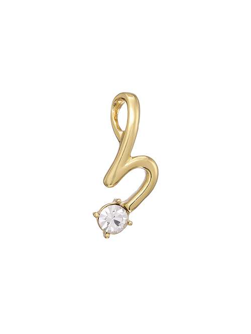 gold metal pendant - 17676498 - Standard Image - 0