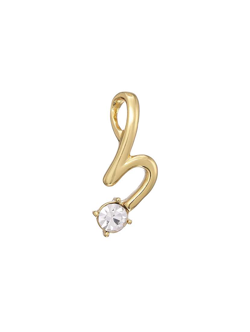 gold metal pendant