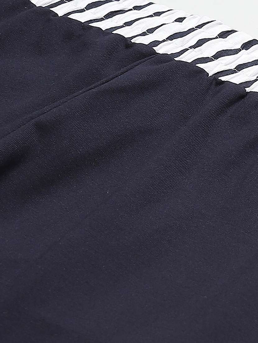 navy blue cotton track pants - 17678988 -  Standard Image - 5