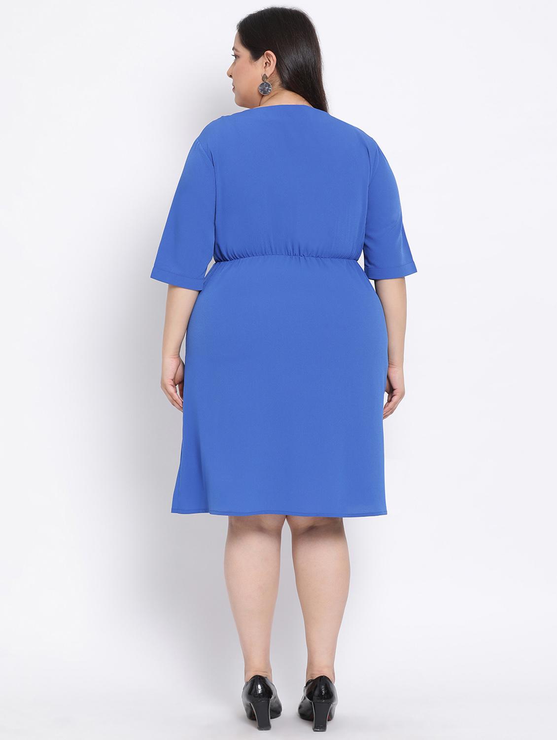 women's solid dress - 17680064 - Standard Image - 3