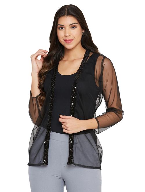 black net shrug - 17680124 - Standard Image - 0