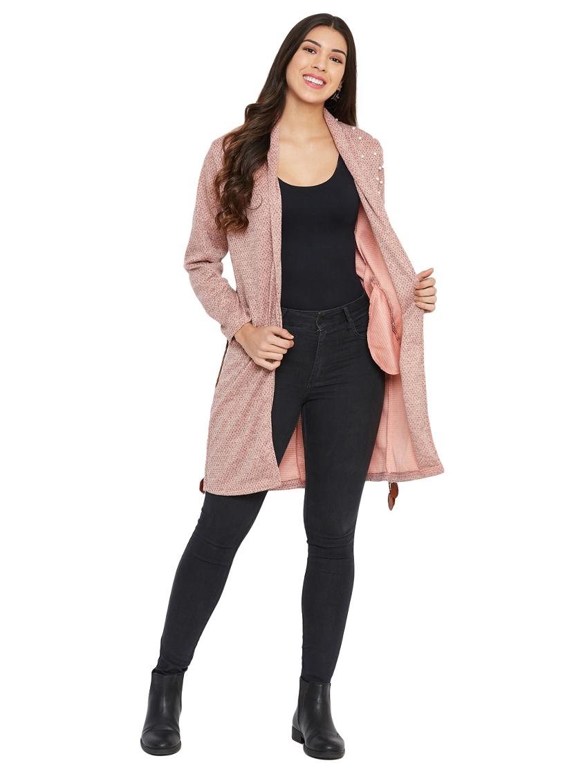 front open embellished shrug - 17680285 - Standard Image - 3